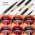 Pudaier Matte Lipstick And Lipliner Two In One Waterproof Lipstick